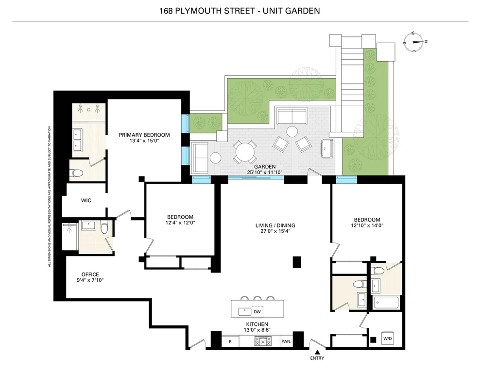 Unit for sale at 168 Plymouth Street, Brooklyn, NY 11201