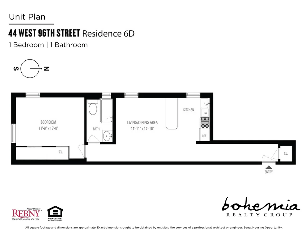 Unit for sale at 44 W 96th Street, Manhattan, NY 10025