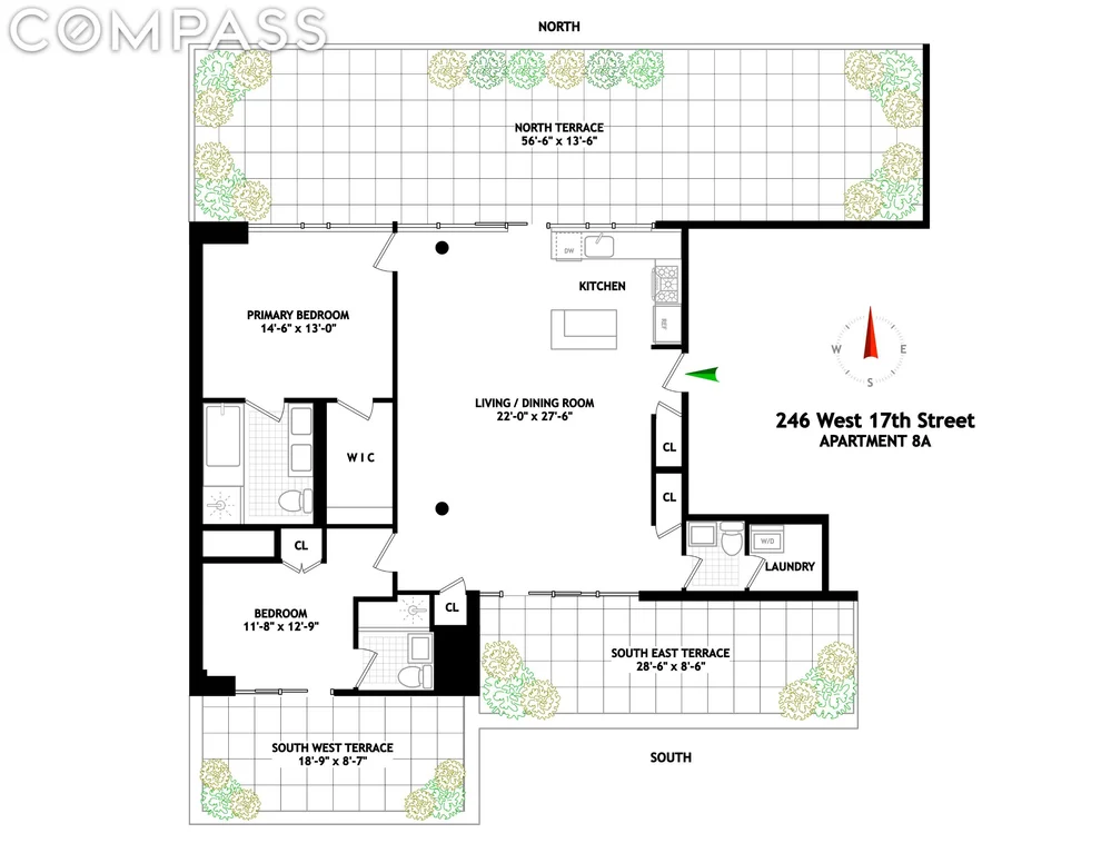 Unit for sale at 246 W 17th Street, Manhattan, NY 10011