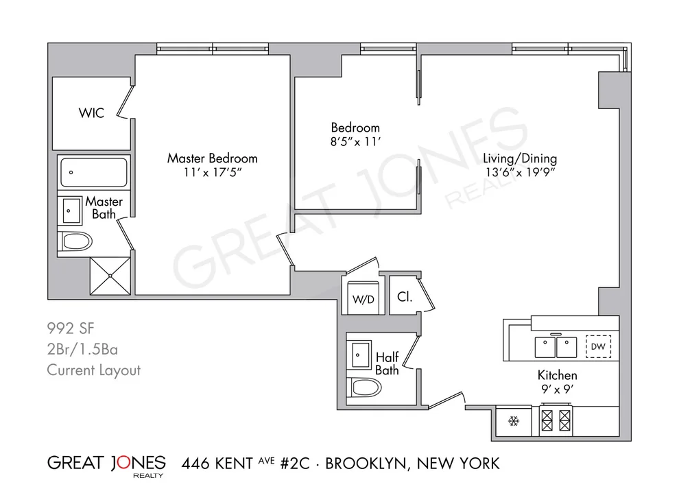 Unit for sale at 446 KENT Avenue, Brooklyn, NY 11249