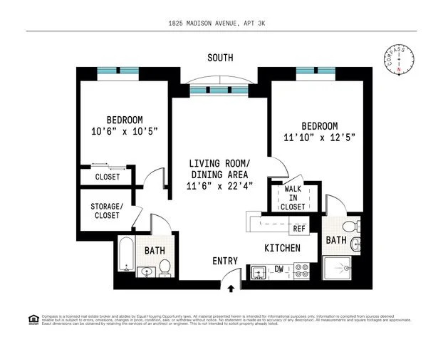Unit for sale at 1825 Madison Avenue, Manhattan, NY 10035
