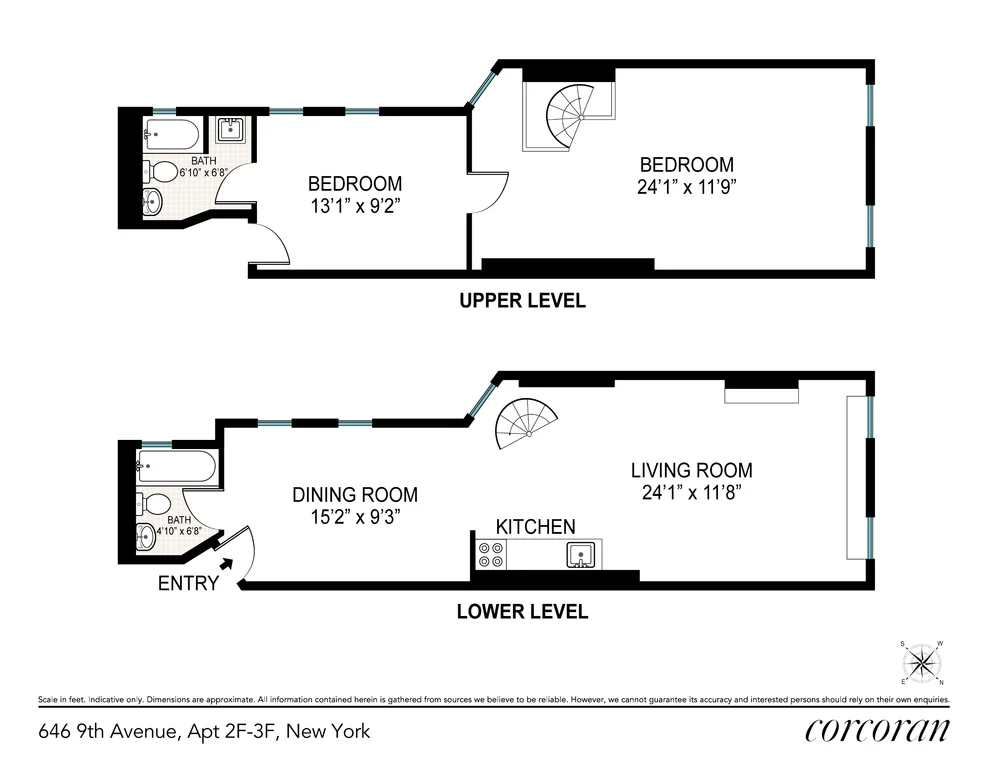 Unit for sale at 646 9TH Avenue, Manhattan, NY 10036