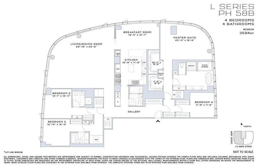Unit for sale at 50 WEST Street, Manhattan, NY 10006