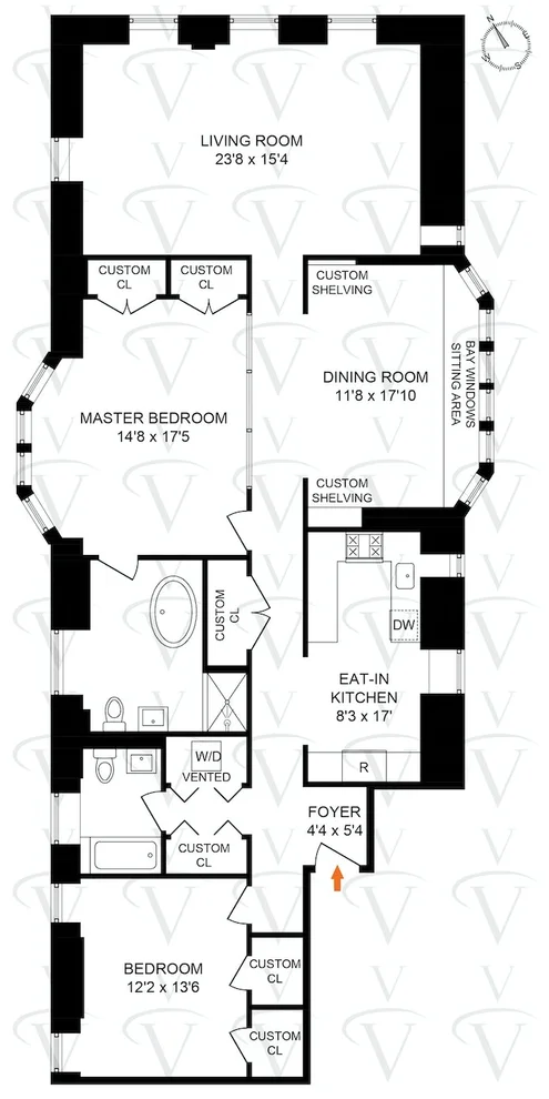 Unit for sale at 300 W 109TH Street, Manhattan, NY 10025
