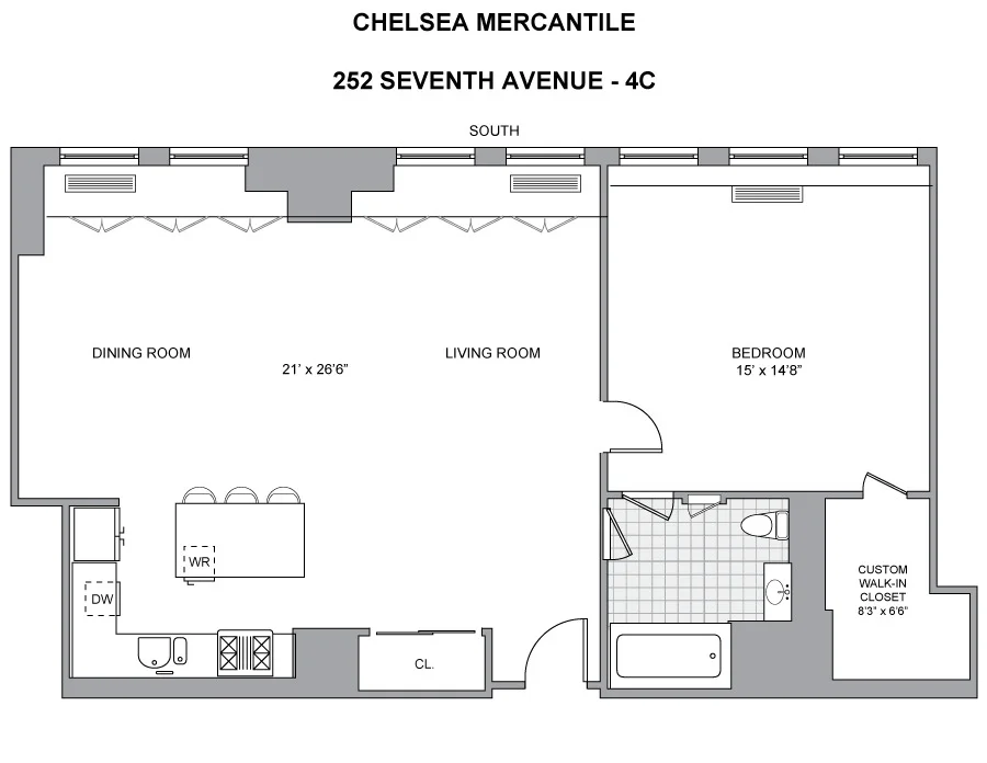 Unit for sale at 252 7th Avenue, Manhattan, NY 10001