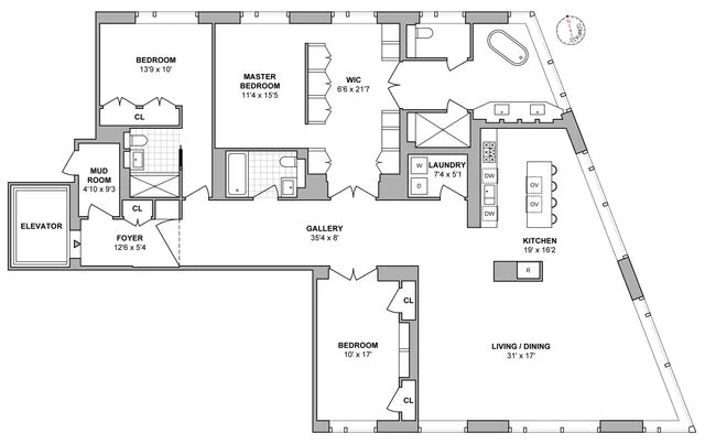 Unit for sale at 551 W 21st Street, Manhattan, NY 10011