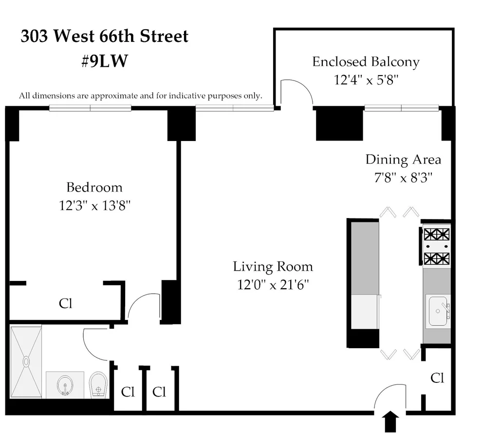 Unit for sale at 303 W 66th Street, Manhattan, NY 10023