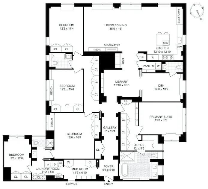 Unit for sale at 251 W 89TH Street, Manhattan, NY 10024
