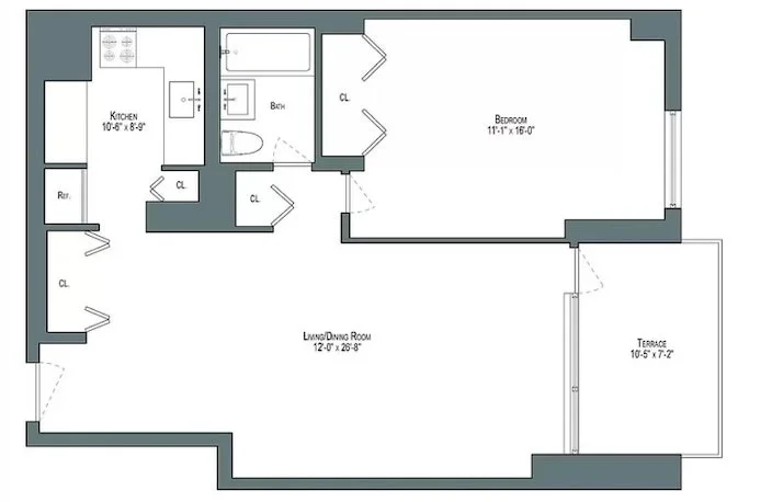 Unit for sale at 333 PEARL Street, Manhattan, NY 10038