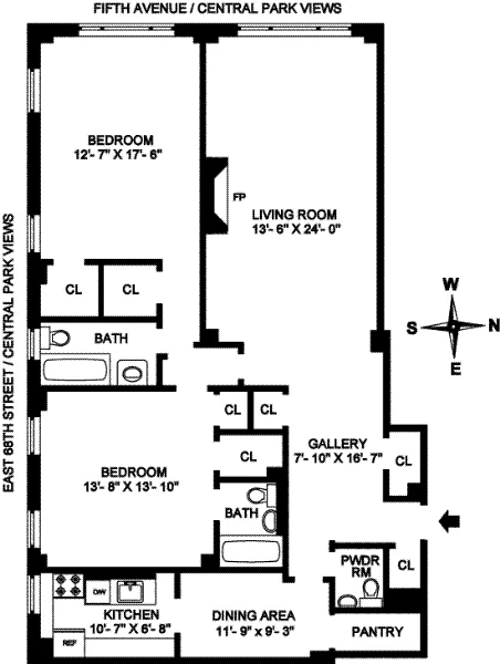 Unit for sale at 870 5TH Avenue, Manhattan, NY 10065