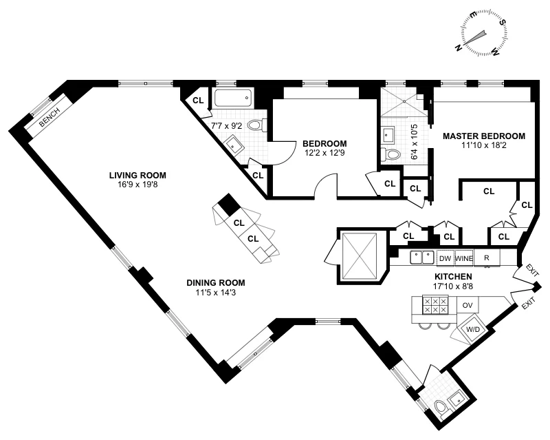 Unit for sale at 47 PLAZA Street W, Brooklyn, NY 11217