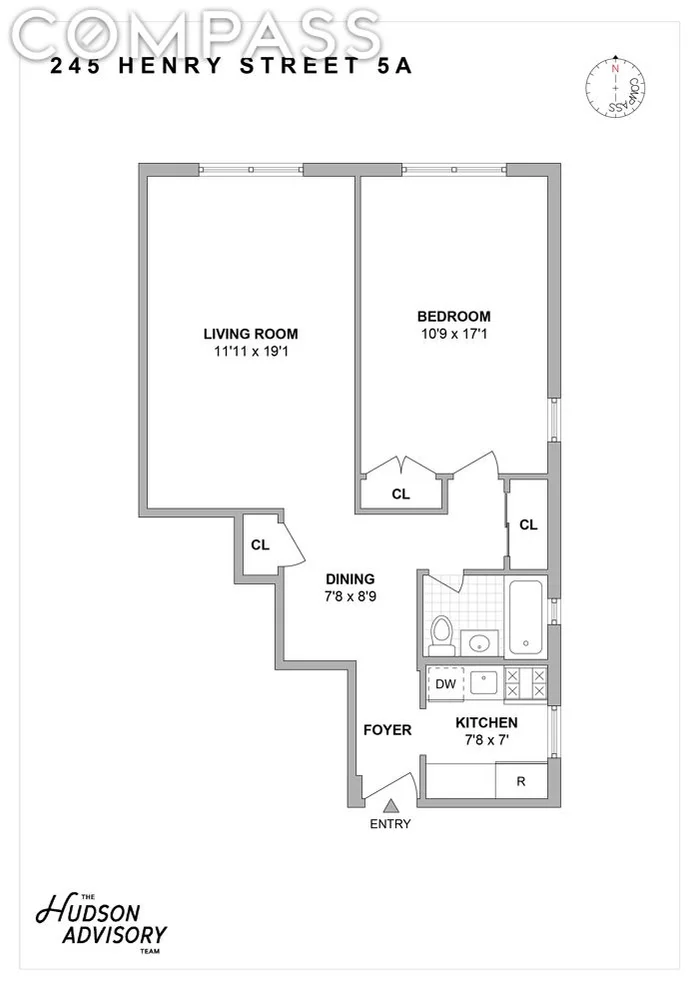 Unit for sale at 245 Henry Street, Brooklyn, NY 11201