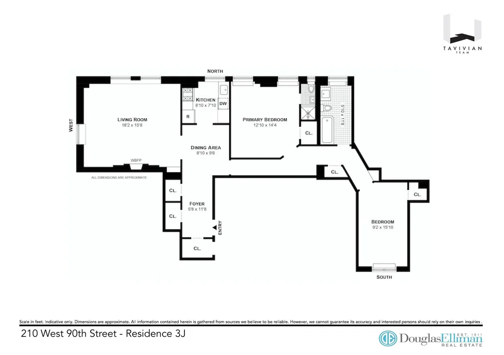Unit for sale at 210 W 90TH Street, Manhattan, NY 10024