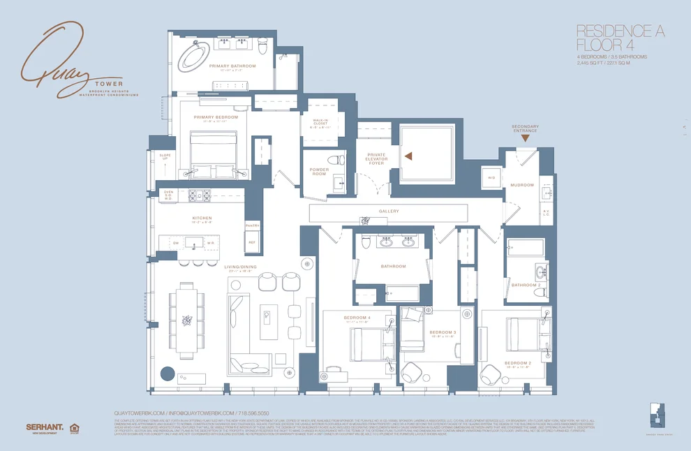 Unit for sale at 50 BRIDGE PARK Drive, Brooklyn, NY 11201