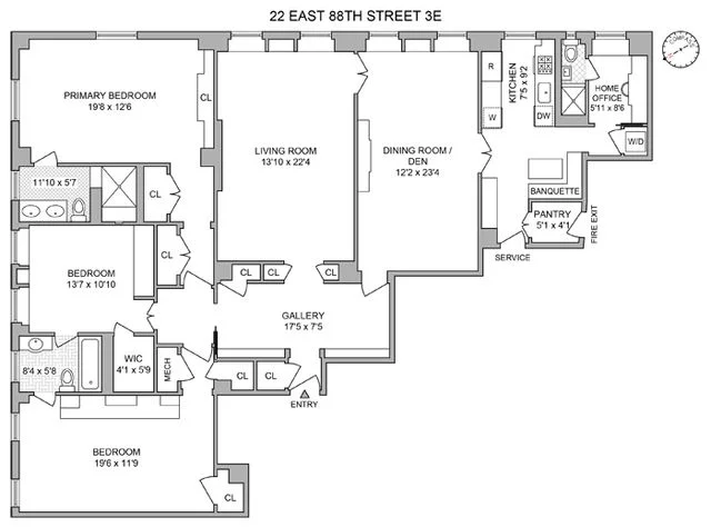 Unit for sale at 21 E 87th Street, Manhattan, NY 10128