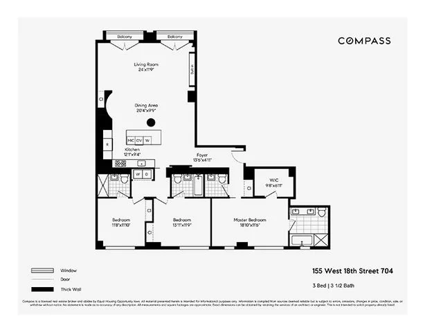 Unit for sale at 155 W 18th Street, Manhattan, NY 10011