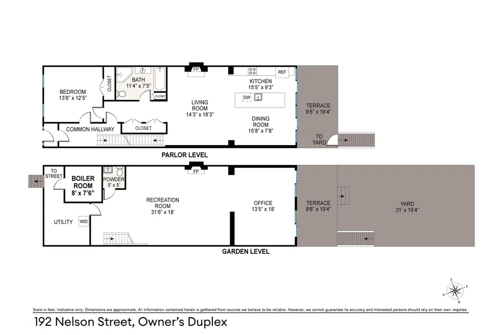 Unit for sale at 192 NELSON Street, Brooklyn, NY 11231