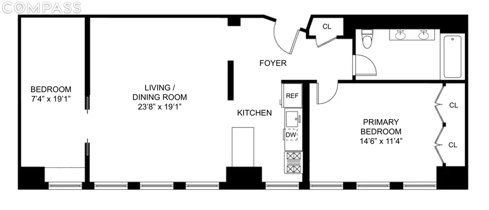 Unit for sale at 80 Chambers Street, Manhattan, NY 10007