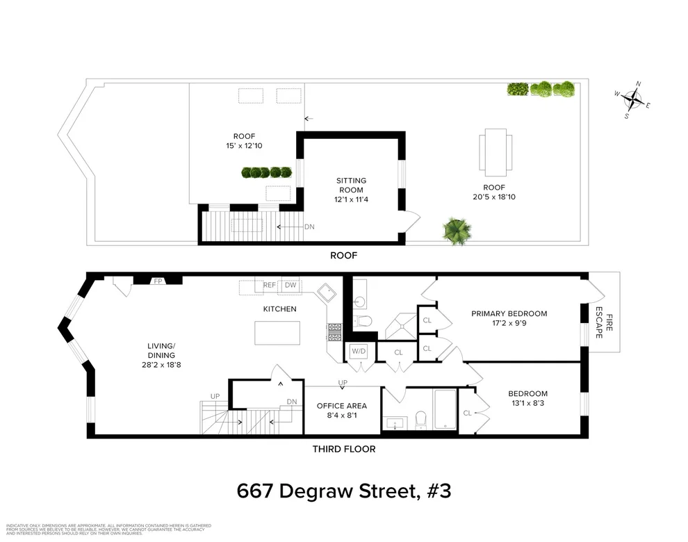 Unit for sale at 667 DEGRAW Street, Brooklyn, NY 11217