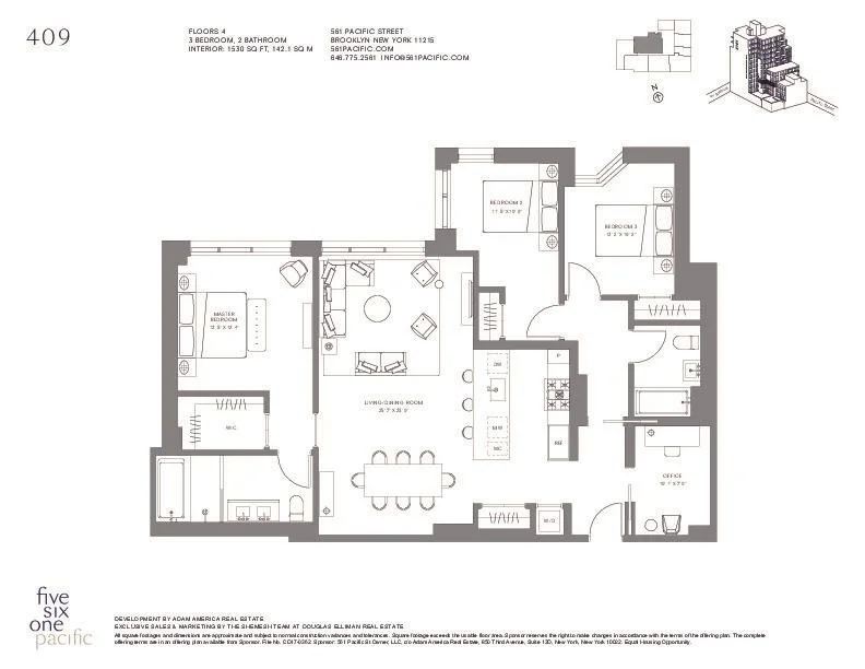 Unit for sale at 561 Pacific Street, Brooklyn, NY 11217