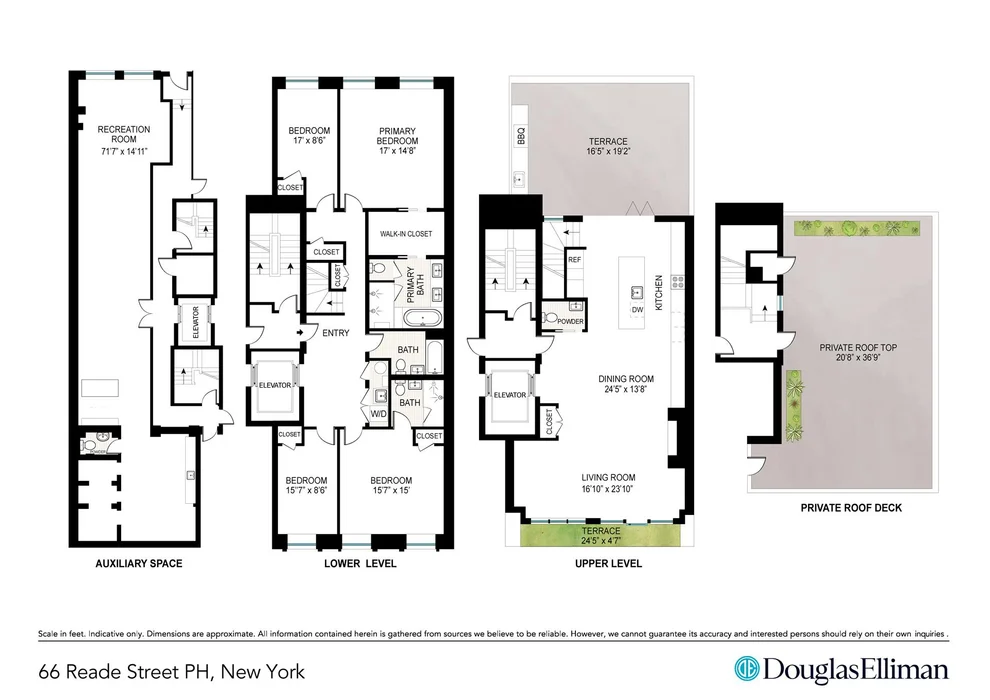 Unit for sale at 66 READE Street, Manhattan, NY 10007