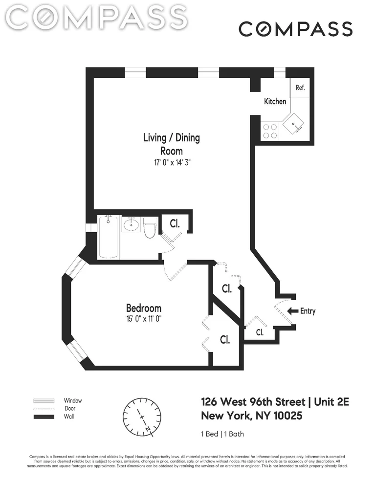 Unit for sale at 126 W 96th Street, Manhattan, NY 10025