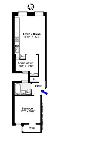 Unit for sale at 406 W 46th Street, Manhattan, NY 10036