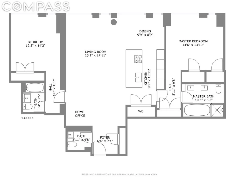 Unit for sale at 101 Warren Street, Manhattan, NY 10007