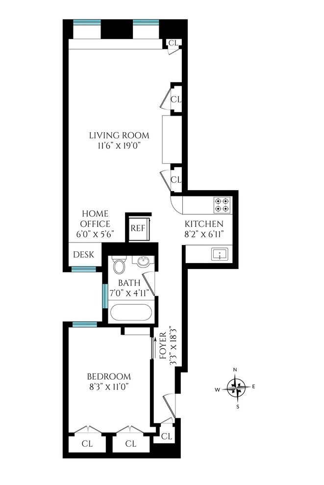 Unit for sale at 420 W 47th Street, Manhattan, NY 10036
