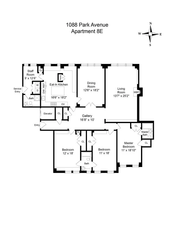 Unit for sale at 1088 PARK Avenue, Manhattan, NY 10128