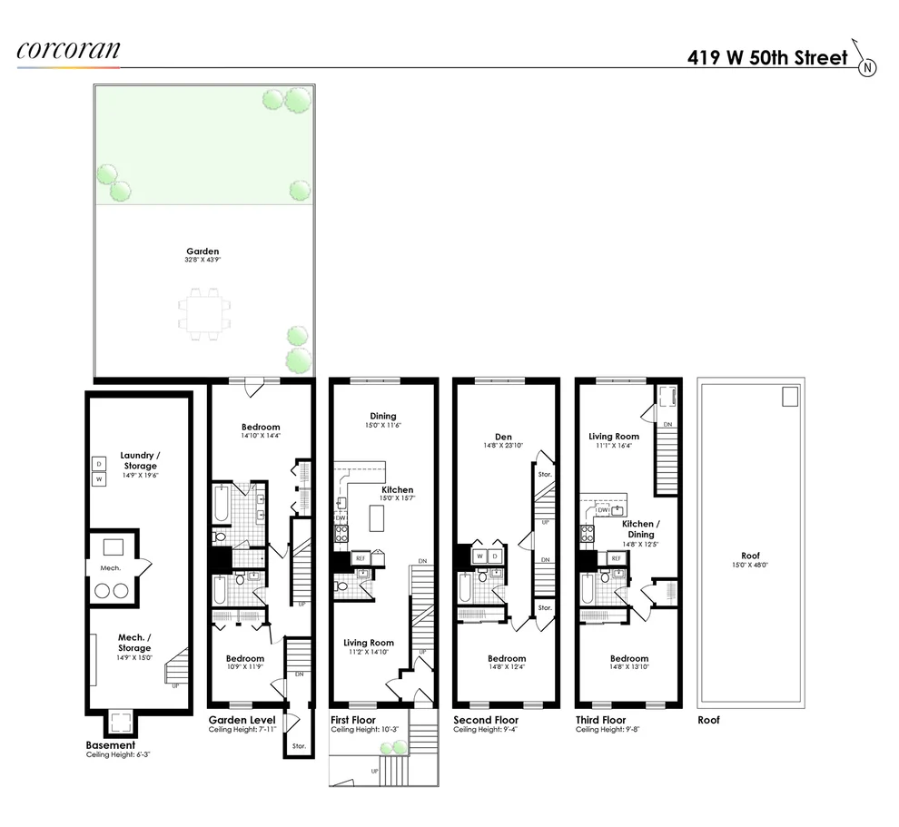 Unit for sale at 419 W 50TH Street, Manhattan, NY 10019