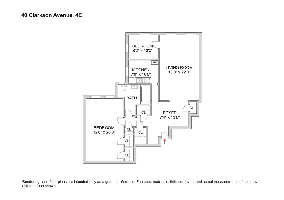 Unit for sale at 40 CLARKSON Avenue, Brooklyn, NY 11226