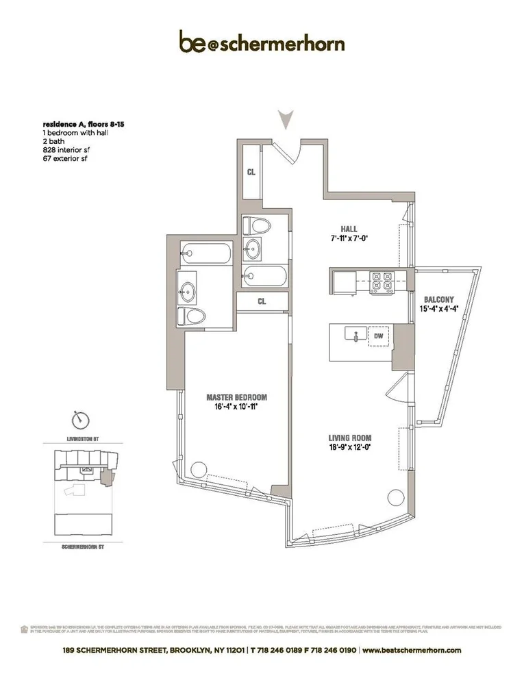 Unit for sale at 189 Schermerhorn Street, Brooklyn, NY 11201