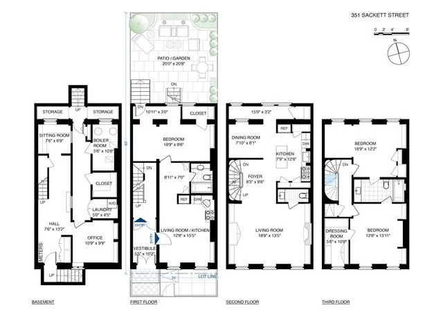 Unit for sale at 351 Sackett Street, Brooklyn, NY 11231