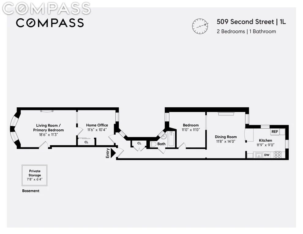 Unit for sale at 509 2nd Street, Brooklyn, NY 11215
