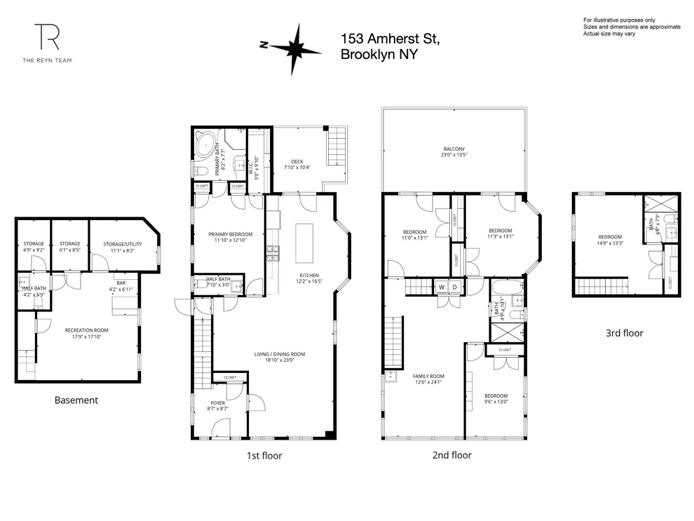 Unit for sale at 153 Amherst Street, Brooklyn, NY 11235