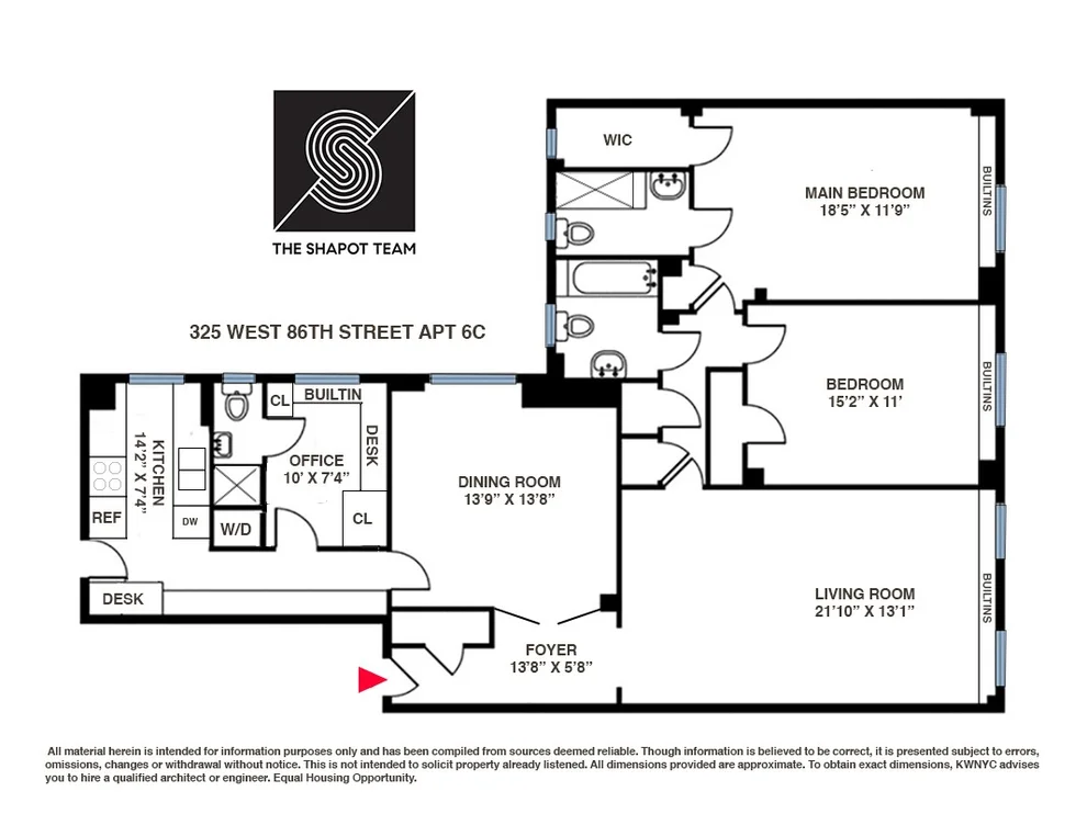 Unit for sale at 325 W 86th Street, Manhattan, NY 10024