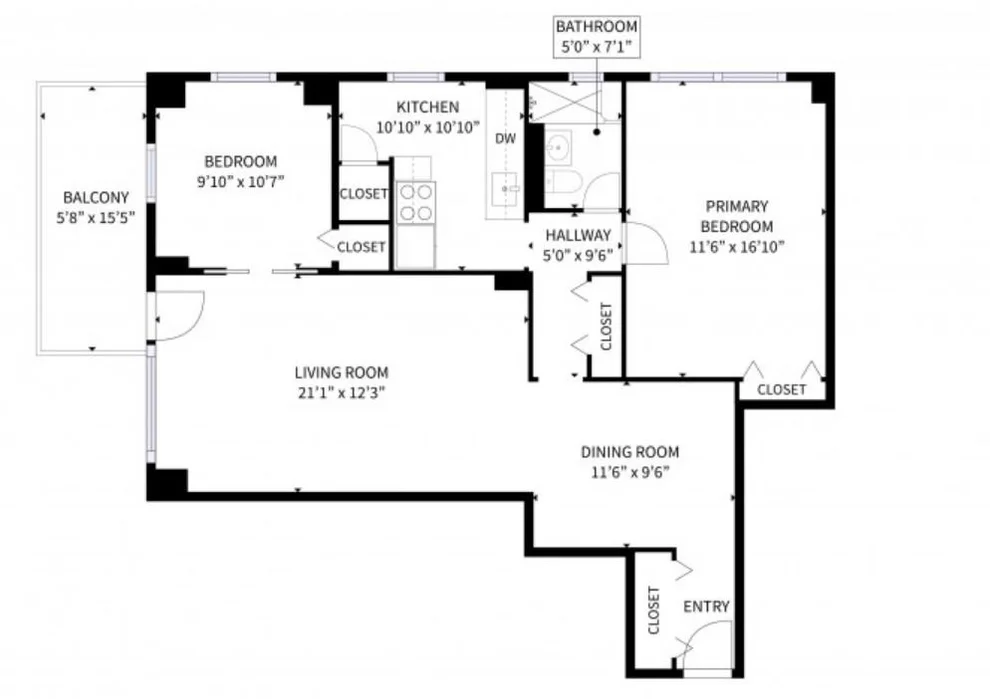 Unit for sale at 1020 Grand Concourse, Bronx, NY 10451