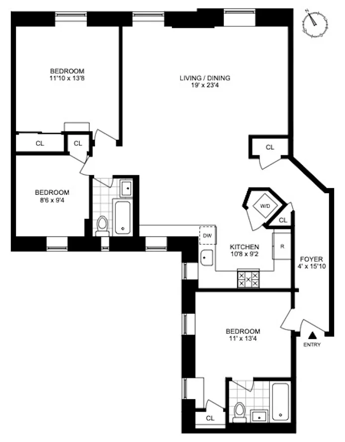 Unit for sale at 306 W 97TH Street, Manhattan, NY 10025