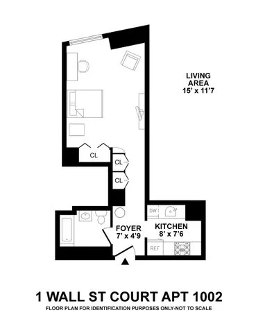 Unit for sale at 1 Wall Street Court, Manhattan, NY 10005