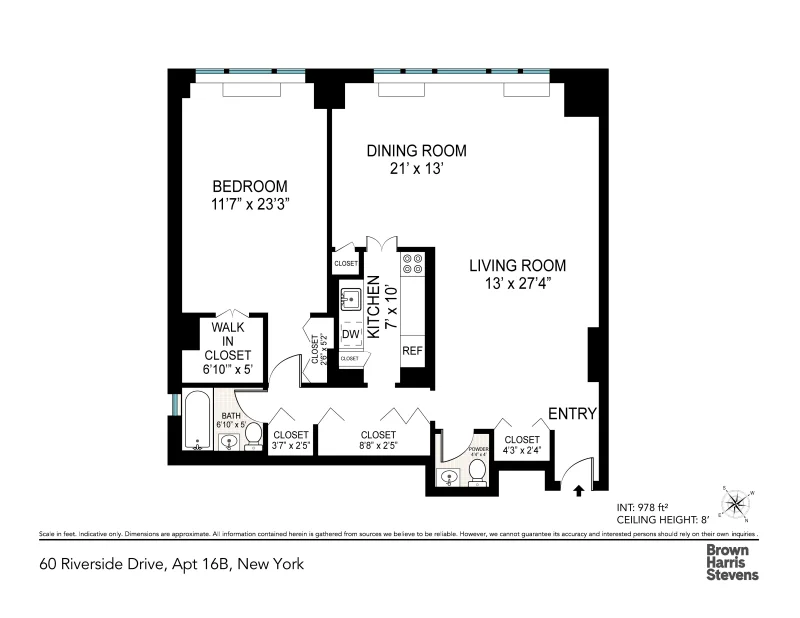 Unit for sale at 60 RIVERSIDE Drive, Manhattan, NY 10024