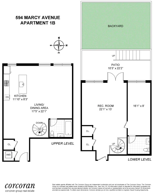 Unit for sale at 594 MARCY Avenue, Brooklyn, NY 11206