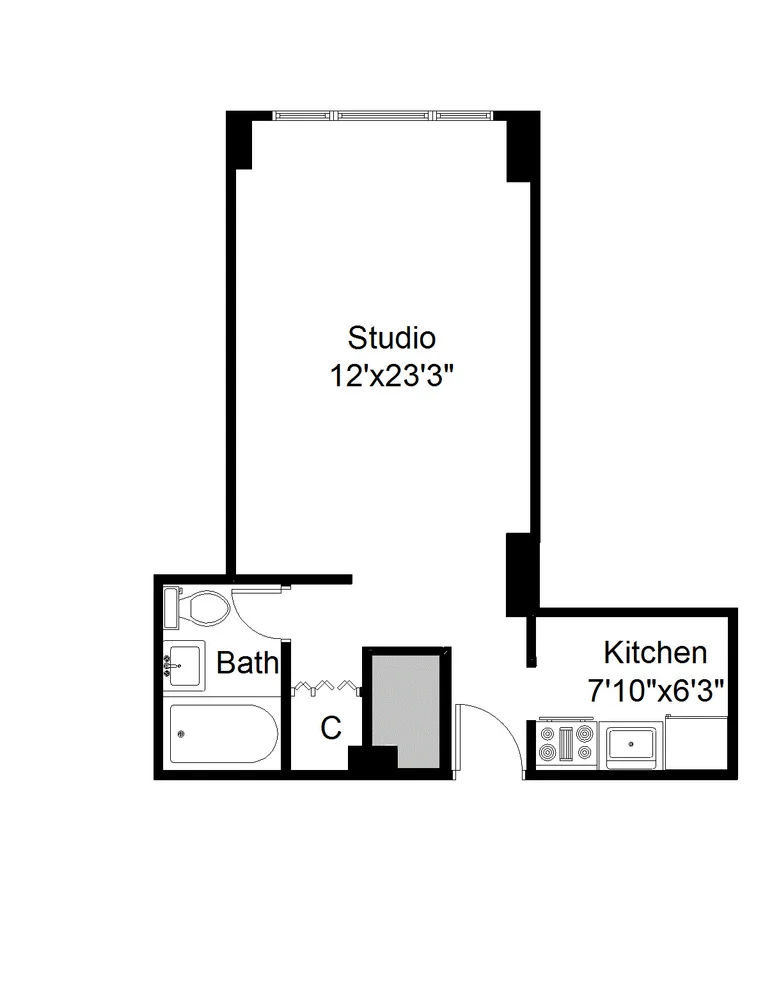 Unit for sale at 195 WILLOUGHBY Avenue, Brooklyn, NY 11205