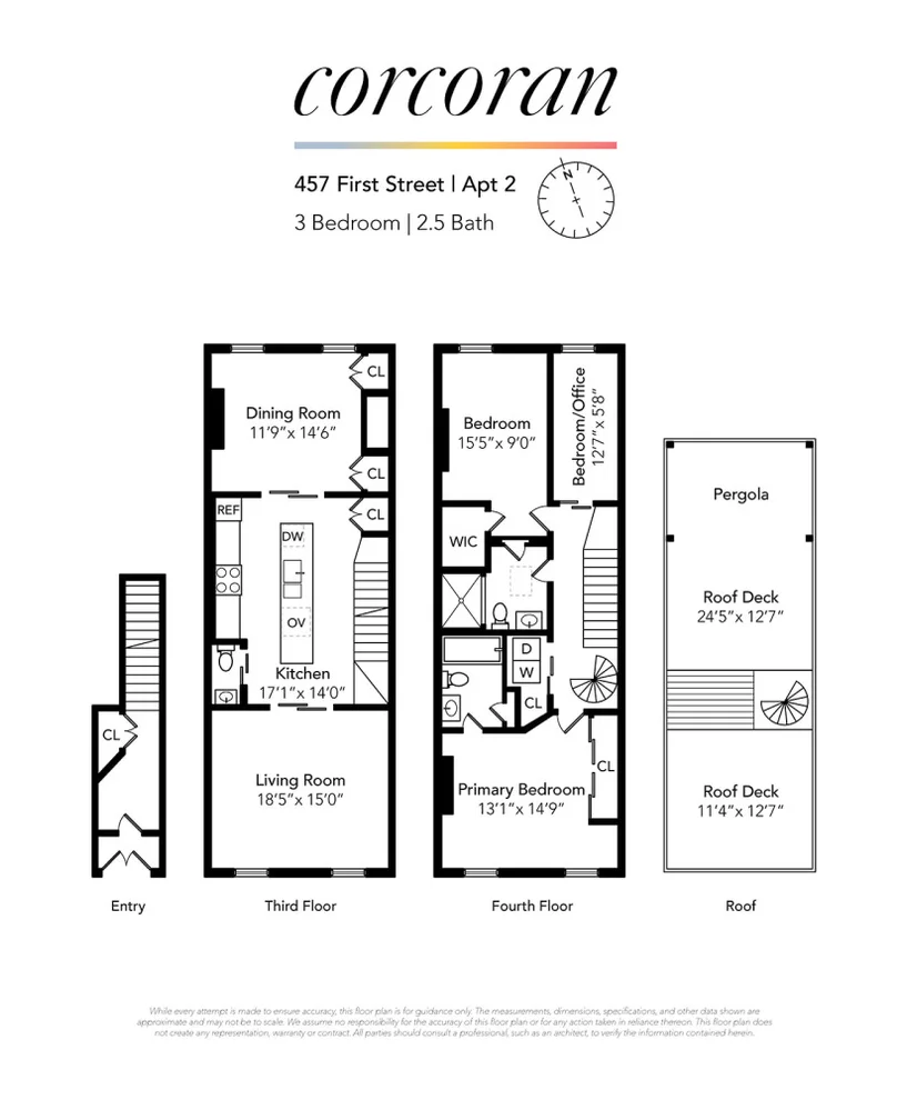 Unit for sale at 457 1ST Street, Brooklyn, NY 11215