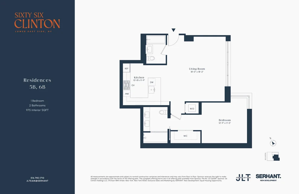 Unit for sale at 66 CLINTON Street, Manhattan, NY 10002