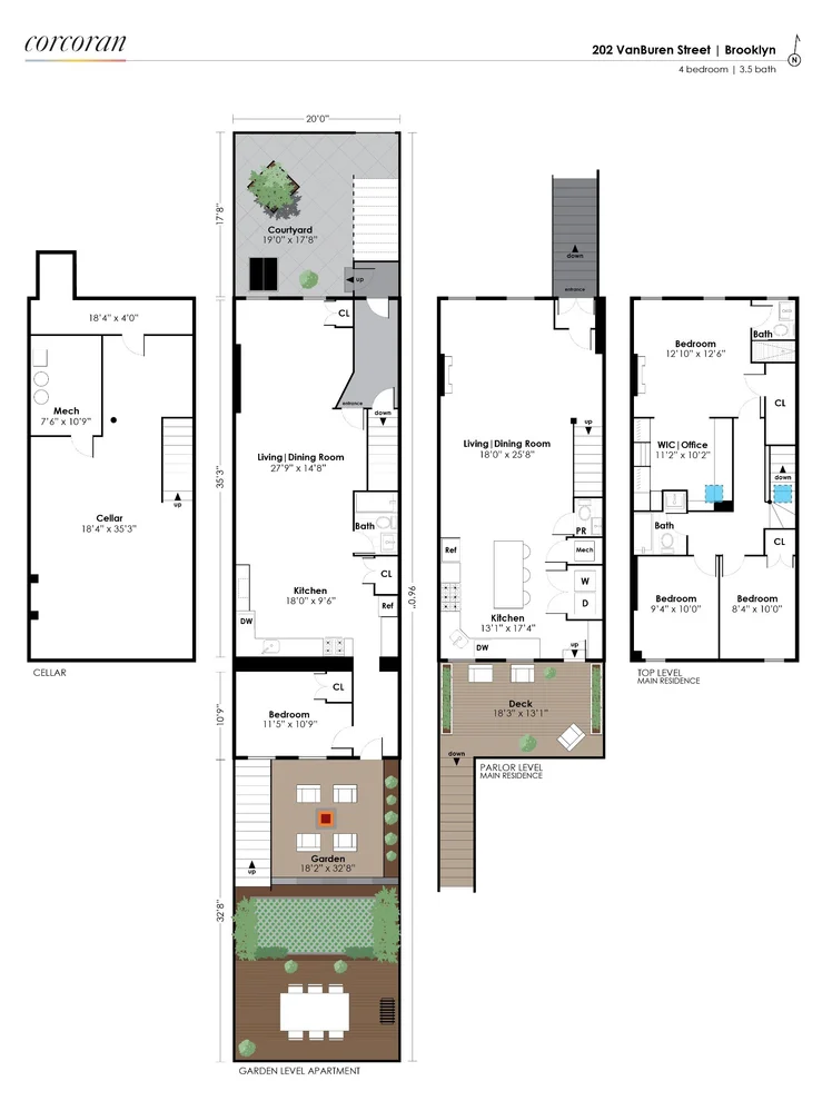 Unit for sale at 202 Van Buren Street, Brooklyn, NY 11221