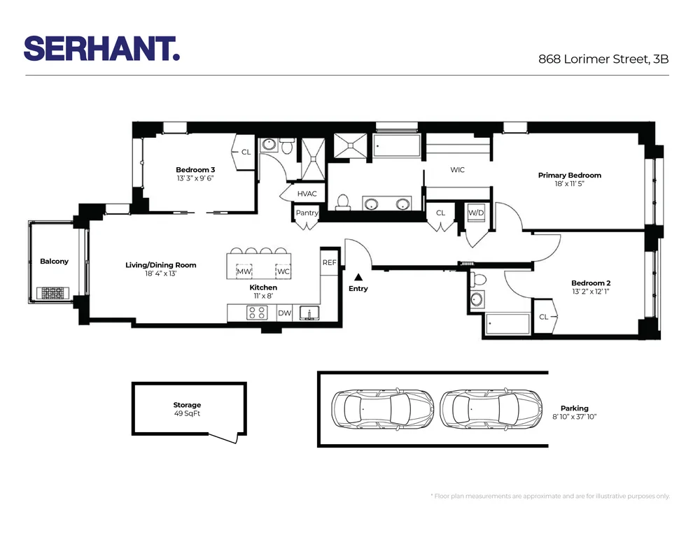 Unit for sale at 868 LORIMER Street, Brooklyn, NY 11222