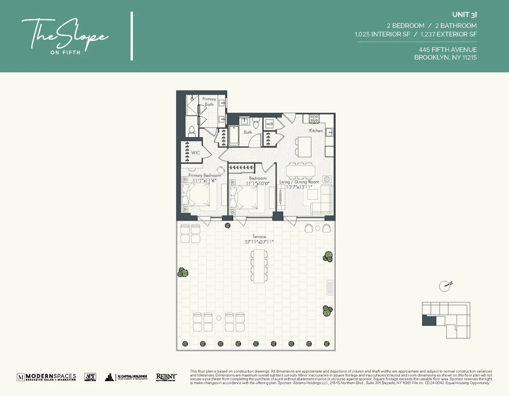 Unit for sale at 445 5th Avenue, Brooklyn, NY 11215