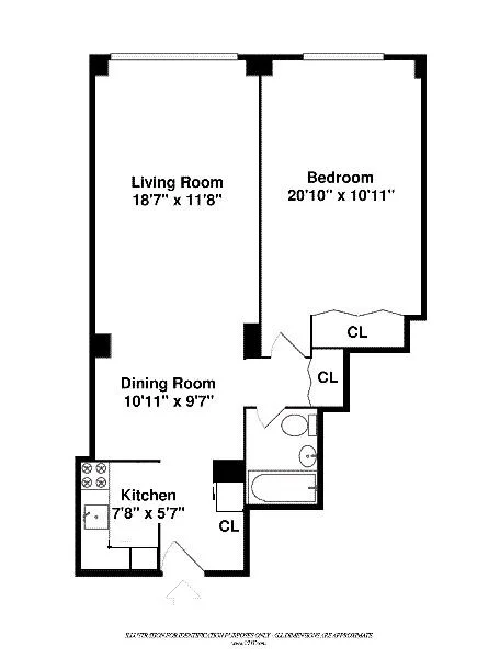 Unit for sale at 185 HALL Street, Brooklyn, NY 11205
