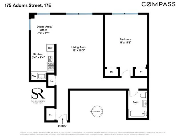 Unit for sale at 175 Adams Street, Brooklyn, NY 11201